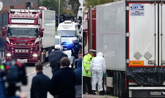 Nhiều người bị dọa giết sau vụ 30 người chết trong container ở Anh. Ảnh: Irish Mirror.