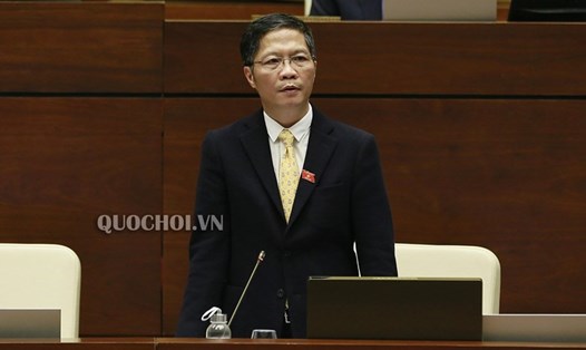 Bộ trưởng Trần Tuấn Anh trả lời chất vấn trước Quốc hội chiều 6.11.