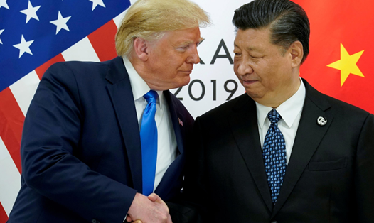 Tổng thống Donald Trump gặp Chủ tịch Tập Cận Bình bên lề hội nghị G20 ở Nhật Bản, tháng 6.2019. Ảnh: Reuters