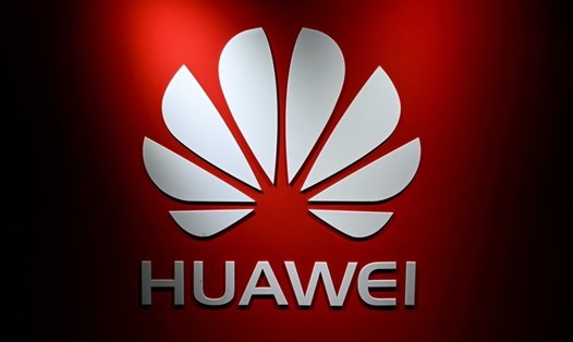 Logo tập đoàn Huawei. Ảnh: AFP