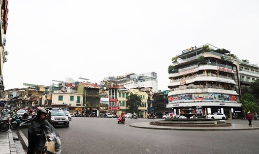Nhà mặt phố trung tâm quận Hoàn Kiếm hiện được định giá cao nhất trên toàn TP. Ảnh: L.T