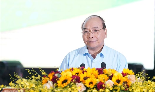 Thủ tướng Nguyễn Xuân Phúc. Ảnh VGP/Quang Hiếu