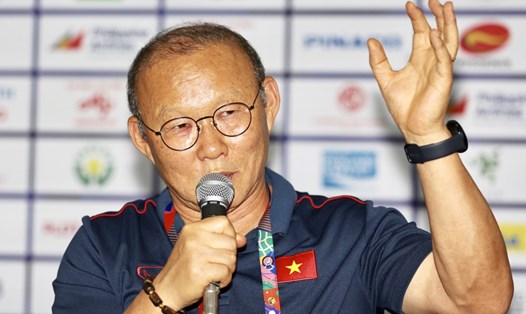 Huấn luyện viên Park Hang-seo đã có Huy chương Vàng SEA Games. Ảnh: Đ.Đ