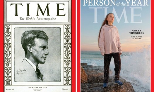 Trước nhà hoạt động nhí Greta Thunberg, nhân vật của năm trẻ nhất là Charles Lindbergh. Ảnh: Time.
