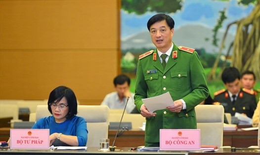 Thiếu tướng Nguyễn Duy Ngọc - Thứ trưởng Bộ Công an. Ảnh Ái Vân