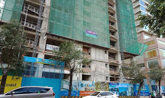 Khu "đất vàng" hơn 7.300 m2 của Trường Chính trị tỉnh Khánh Hòa được giao Công ty Cổ phần Thanh Yến theo hình thức BT. Ảnh: Nhiệt Băng