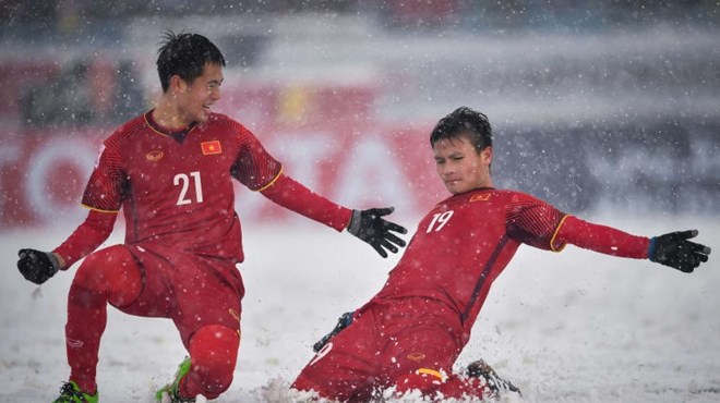  “Cầu vồng trong tuyết” của Quang Hải ấn tượng nhất lịch sử U23 Châu Á