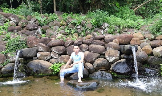 Qua hàng ngàn năm, nước giếng cổ Gio An chưa bao giờ cạn. Ảnh: PĐ.