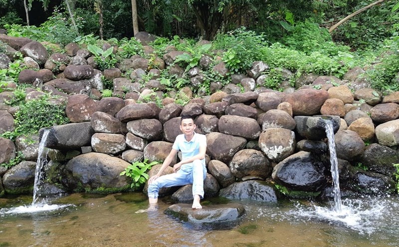 Qua hàng ngàn năm, nước giếng cổ Gio An chưa bao giờ cạn. Ảnh: PĐ.