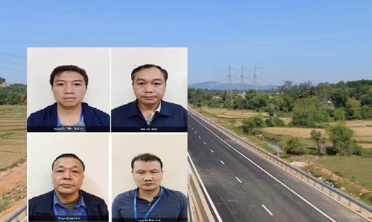 Bắt giữ 4 cán bộ BQL dự án đường Cao tốc Đà Nẵng - Quảng Ngã. Ảnh: Thanh Chung