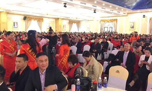 Chương trình biểu diễn của hơn 2.100 khách Trung Quốc bị dừng vì vi phạm quy định. Ảnh HH