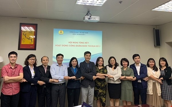 Khối thi đua số 3 Công đoàn Y tế Việt Nam quyết tâm thực hiện thành công nhiệm vụ.