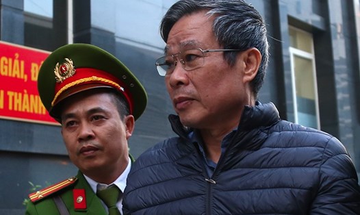 Cựu Bộ trưởng Nguyễn Bắc Son tại phiên tòa sơ thẩm vụ án mua 95% cổ phần AVG.