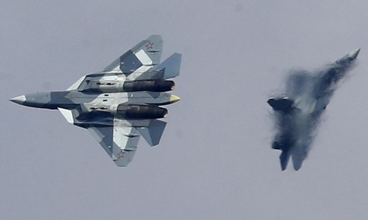 Su-57. Ảnh: Getty Images