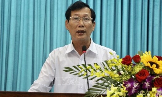 Phó Chủ tịch UBND tỉnh An Giang Lê Văn Phước - Ảnh TTXVN