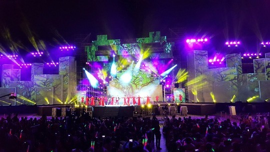 Lễ hội đếm ngược là một trong những chương trình được nhiều người mong chờ vào dịp đón năm mới. Ảnh: Hoàng Dũng