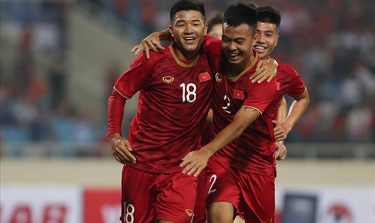 Đức Chinh tiếp tục chứng tỏ duyên ghi bàn cùng U23 Việt Nam. Ảnh: Sơn Tùng.