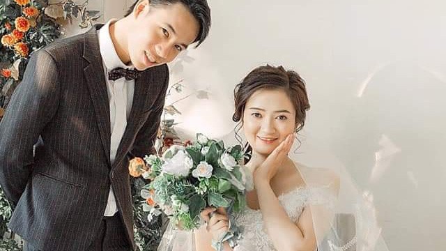 Trung Anh làm clip tặng vợ sau đám cưới.