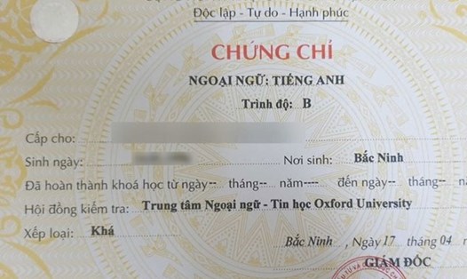 Sau khi Bộ Giáo dục và Đào tạo "khai tử" chứng chỉ ngoại ngữ hệ A-B-C, việc tổ chức thi, cấp chứng chỉ sẽ thực hiện theo Khung năng lực ngoại ngữ 6 bậc dùng cho Việt Nam. Ảnh: HN