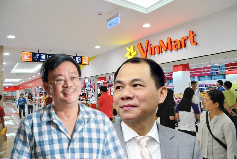 Ông Phạm Nhật Vượng - Chủ tịch Tập đoàn Vingroup và ông Nguyễn Đăng Quang - Chủ tịch Masan Group. Ảnh TL