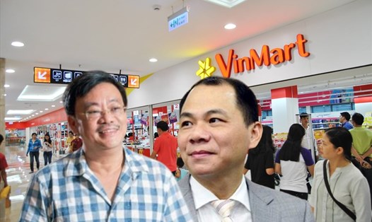 Ông Phạm Nhật Vượng - Chủ tịch Tập đoàn Vingroup và ông Nguyễn Đăng Quang - Chủ tịch Masan Group. Ảnh TL