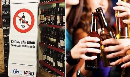 Bắt đầu từ 1.1.2020 sẽ cấm bán rượu, bia cho người chưa đủ 18 tuổi. Ảnh minh họa