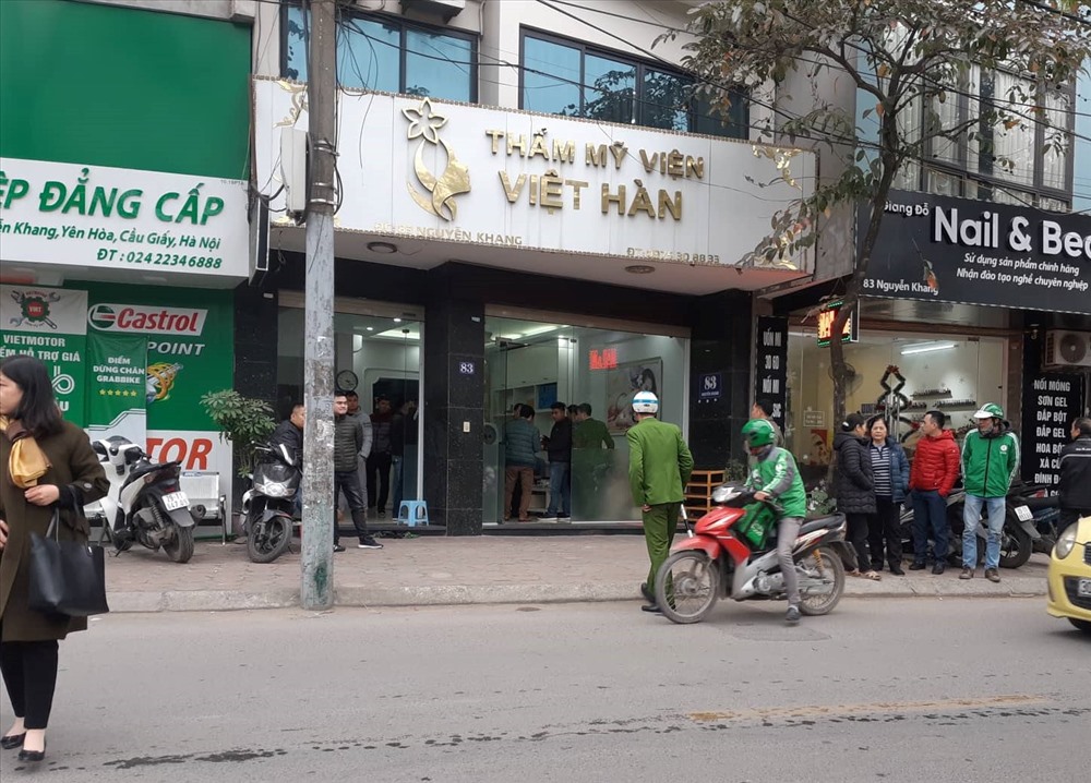 Thẩm mỹ viện Việt- Hàn liên tục bị xử phạt, nhưng vẫn xảy ra sự cố. Ảnh: Đ.T
