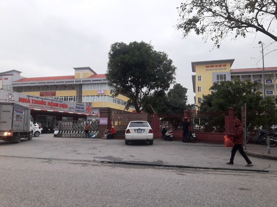 Bệnh viện đa khoa tỉnh Hà Tĩnh - nơi để xảy ra sai sót trong đề nghị thanh toán BHYT cho bệnh nhân đã tử vong. Ảnh: Trần Tuấn