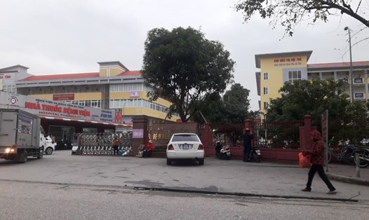 Bệnh viện đa khoa tỉnh Hà Tĩnh - nơi để xảy ra sai sót trong đề nghị thanh toán BHYT cho bệnh nhân đã tử vong. Ảnh: Trần Tuấn
