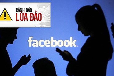 Trước đó, Bộ Công an đã đưa ra cảnh báo về tình trạng lừa đảo qua Facebook bằng các tài khoản giả mạo và thông tin giả (ảnh: Cổng thông tin Bộ Công an).
