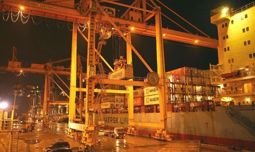 Năm 2019, lượng hàng qua cảng Hải Phòng ước đạt 129,2 triệu tấn, tăng 18,5% so với năm 2018 - ảnh HH