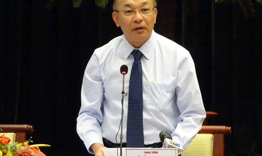Ông Lê Đông Phong - Giám đốc Công an TPHCM. Ảnh: M.Q