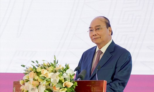 Thủ tướng Chính phủ Nguyễn Xuân Phúc phát biểu tại lễ khai trương Cổng dịch vụ công quốc gia chiều 9.12.