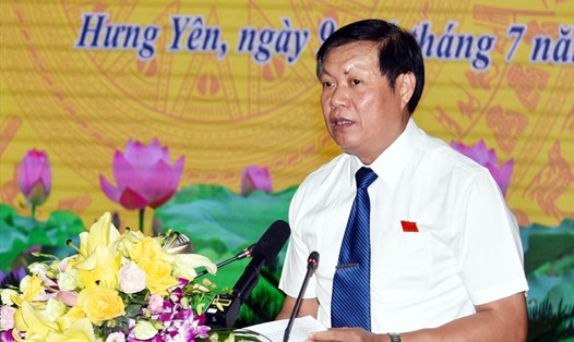 Ông Đỗ Xuân Tuyên, Phó Bí thư Thường trực tỉnh ủy, Chủ tịch Hội đồng Nhân dân tỉnh Hưng Yên, được Thủ tướng bổ nhiệm giữ chức vụ Thứ trưởng Bộ Y tế. (Ảnh: Đinh Tuấn/TTXVN)