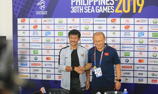 HLV Indra Sjafri có cơ hội dẫn dắt ĐTQG Indonesia nếu đánh bại U22 Việt Nam ở trận chung kết SEA Games 30. Ảnh: D.P