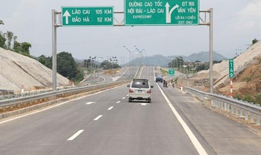 Tuyến cao tốc Tuyên Quang - Phú Thọ sẽ được kết nối với cao tốc Nội Bài - Lào Cai. Ảnh: GT