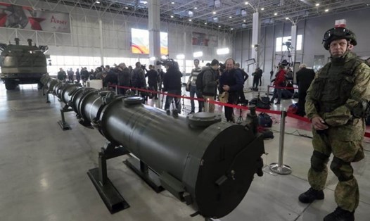 Mỹ cáo buộc tên lửa 9M729 của Nga vi phạm Hiệp ước INF. Ảnh: AFP.
