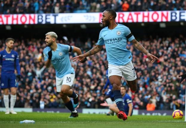 Man City thắng Chelsea theo cách khó tin tại Etihad. Ảnh: Getty Images.