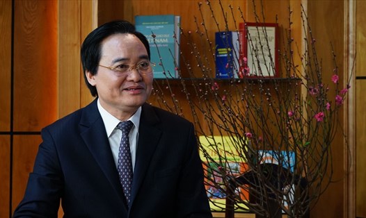 Bộ trưởng Phùng Xuân Nhạ chia sẻ quan điểm về việc xây dựng môi trường giáo dục hạnh phúc.