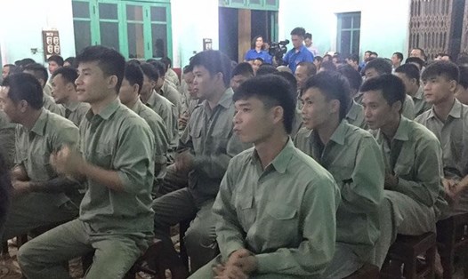 Sau sự cố học viên bỏ trốn, Cơ sở cai nghiện Lạng Sơn tổ chức giáo dục tư tưởng, an tâm điều trị .Ảnh: Duy Chiến 