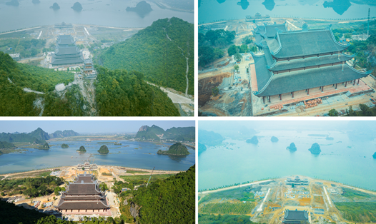 Cảnh sơn thuỷ hữu tình mê hồn tại chùa Tam Chúc.