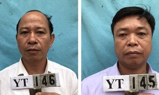 Phạm Hồng Lam- Trạm trưởng trạm Y tế và Nguyễn Văn Lương- Phó Bí thư Đảng ủy xã Phúc Thành bị bắt vì hành vi đánh bạc 