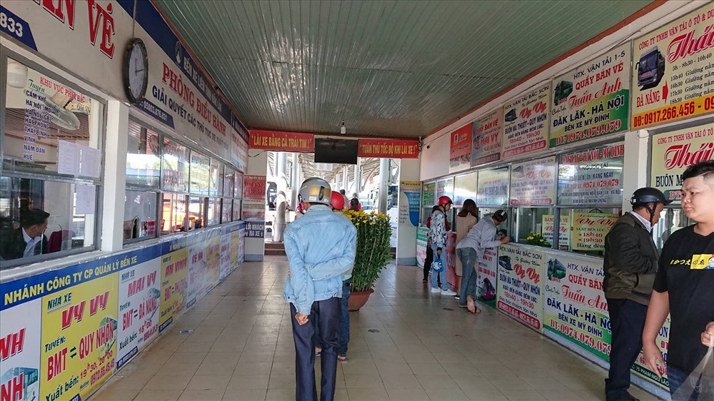 Lượng khách từ Đắk Lắk về các tỉnh miền Trung, miền Bắc giảm so với mọi năm.