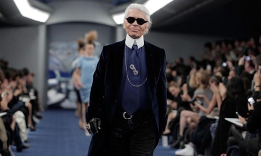 Ông trùm Chanel - Karl Lagerfeld. Ảnh: NBC