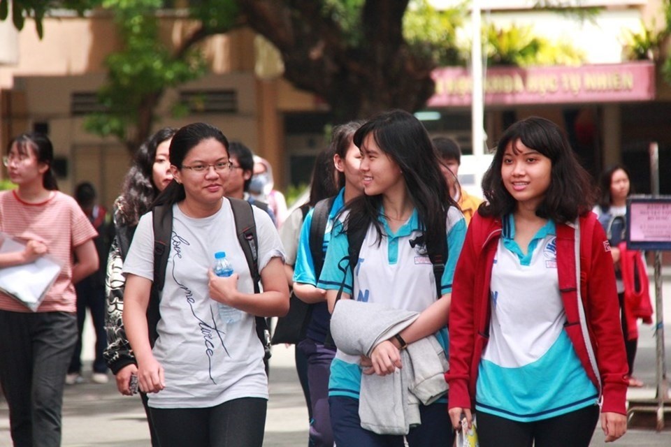Thí sinh tham dự kỳ thi đánh giá năng lực của ĐH Quốc gia TPHCM năm 2018. Ảnh: ĐH Quốc gia TPHCM Thí sinh tham dự kỳ thi đánh giá năng lực của ĐH Quốc gia TPHCM năm 2018. Ảnh: ĐH Quốc gia TPHCM