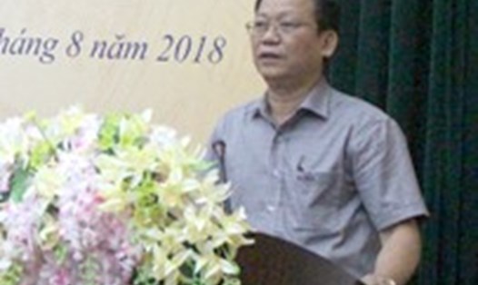 Đồng chí Nguyễn Quốc Uy - Phó trưởng ban thường trực Ban Tuyên giáo Tỉnh uỷ Thanh Hoá. 