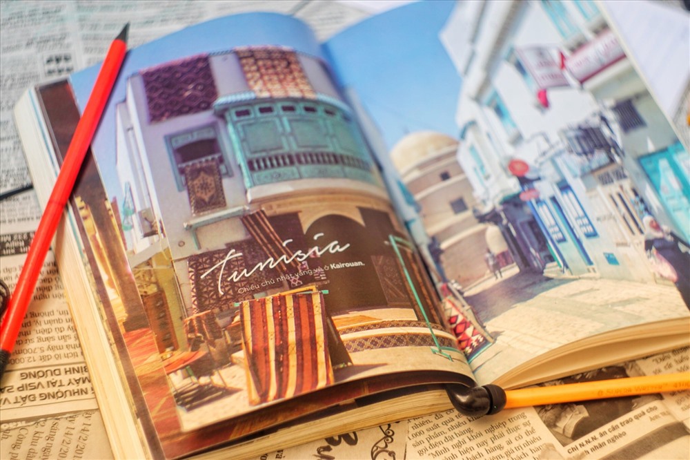 Hình ảnh là yếu tố không thể thiếu trong một cuốn sách du ký hiện nay