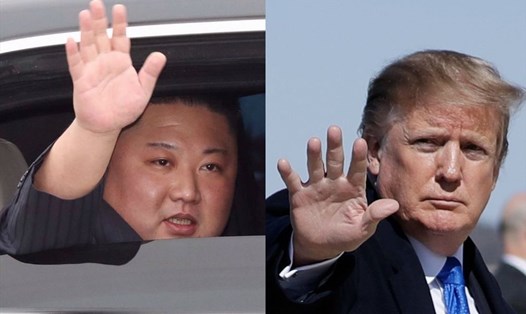 Tổng thống Donald Trump và Chủ tịch Kim Jong-un đến Việt Nam dự hội nghị thượng đỉnh Mỹ-Triều. Ảnh: Yonhap