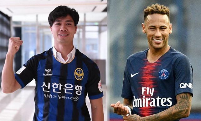 Công Phượng lấy Neymar làm hình mẫu để tập luyện và thi đấu. 