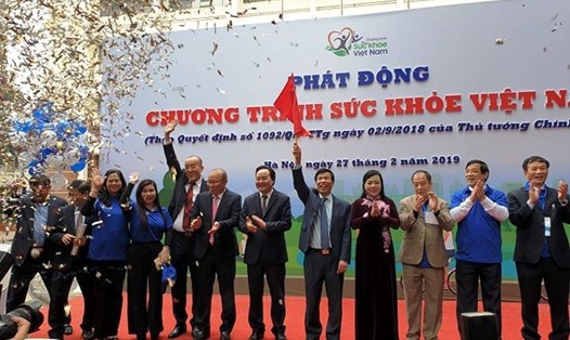 HLV Park làm đại sứ chương trình Sức khỏe Việt Nam. 